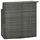 vidaXL Bartisch 120 x 55 x 110 cm Grau