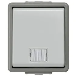 Siemens Kontrollschalter 5TA4710 für Wechselschaltung m. Fenster