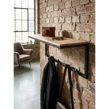 KADIMA DESIGN Wandgarderobe Akazie Beige