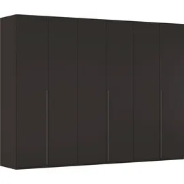 Rauch Drehtürenschrank Montclar 301 x 223 x 60 cm Schwarz/Grau