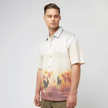 Dickies Running Wild Hemd oak buff Gr. S