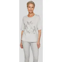 Rabe T-Shirt Gemustert in Grau für Damen - 48