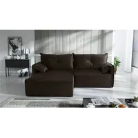 Fun Möbel Ecksofa mit Schlaffunktion HUNTER XS in Stoff