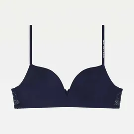 Tommy Hilfiger Damen Push-Up BH ohne Bügel, Blau (Desert Sky), 80D - 80D