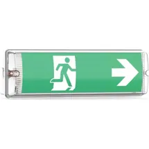 enovalite LED-Fluchtwegleuchte Akku IP65 inkl. Notstromeinheit