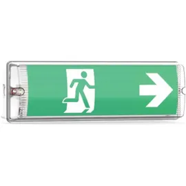 enovalite LED-Fluchtwegleuchte Akku IP65 inkl. Notstromeinheit