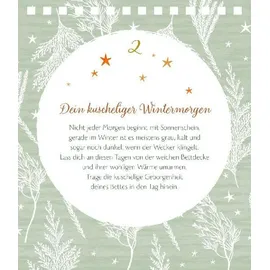 Coppenrath Verlag Tisch-Adventskalender Zeit für Schönes