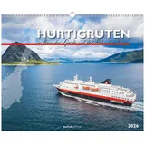 ALPHA EDITION GmbH & Co. KG Hurtigruten- im Bann der Fjorde und der Ruhe der Berge Wandkalender 2024
