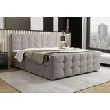 b&b home Boxspringbett Corias 200x200 cm – mit Bettkasten