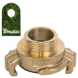 Bradas Klauenkupplung GEKA Außengewinde 3/4" Messing