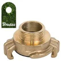Bradas Klauenkupplung GEKA Außengewinde 3/4" Messing