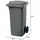 BRB-Lagertechnik Mülltonne 120 l Grau