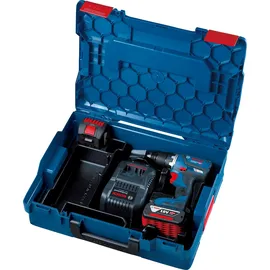 Bosch GSR 18V-21 Professional inkl. 2 x 2 Ah + L-Boxx 06019H1008