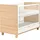 Beliani Babybett mit Schublade Gunnar 60 x 120 cm