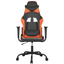vidaXL Gaming-Stuhl Kunstleder Orange