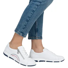 Rieker Sneaker Damen Weit Weiß 40