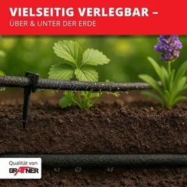 Grafner Perlregner 30 m schwarz
