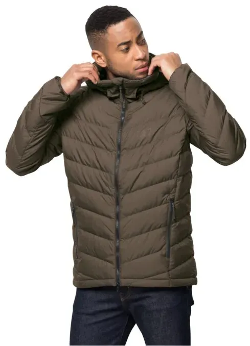 Jack Wolfskin Winterjacke Fairmont (sehr warm, winddicht) #22 nussbraun Herren