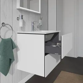 Duravit Waschtischunterschrank 2 Auszüge 62 x 55 x 48,1 cm Grau