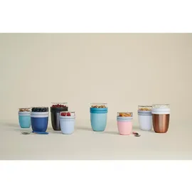 Mepal Lunchpot mini + regular Ellipse Set 2-teilig Vivid Blue