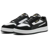 Sneakers aus Wildleder 45 White Black gold), - 45 EU