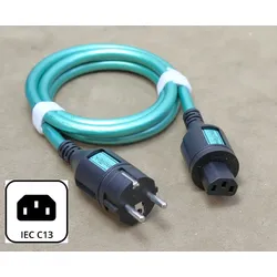 IsoTek Evo3 Initium Netzkabel 3,0m Schuko -> C13 IEC Kaltgerätekupplung