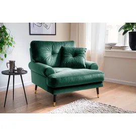 trends by hg Loungesessel TOKIO Mikrofaser 100 x 88 x 100 cm Grün