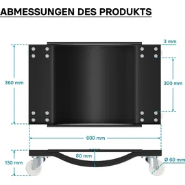 Wiltec Wagenheber Stahl 900 kg mehrfarbig