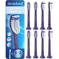 Demirdental 8er demirdental Extra Soft passend für Philips Sonicare