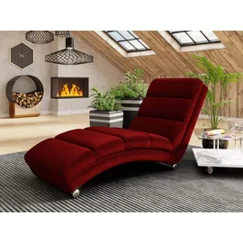 Mirjan24 Relaxliege, Rot, Textil, 1-Sitzer, Rechteckig, 62x84x180 cm, Wohnzimmer, Sessel, Relaxliegen