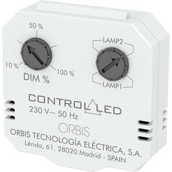 Orbis, Lichtschalter + Storenschalter, Zeitschalttechnik OB200010 Unt