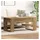 vidaXL Couchtisch Artisan Eiche braun 102 x 55 x 45 cm