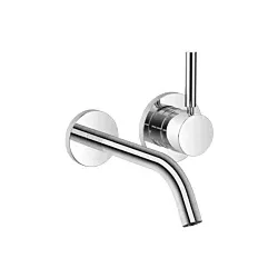Dornbracht Meta Fertigmontageset 36860660-00 für Wand-Einhebelmischer, ohne Ablaufgarnitur, Ausladung 190 mm, chrom