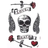 KOMAR Calavera Wandtattoo 50 x 70 cm