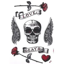 KOMAR Calavera Wandtattoo 50 x 70 cm