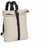 New Rebels Mart Los Angeles Beige 7l Rolltop Rucksack Wasserabweisend - Beige