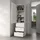 home collective Kleiderschrank 50 x 181 x 41 cm Weiß