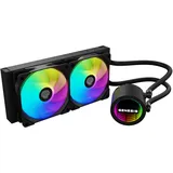GENESIS NLG-2319 All-in-One-Flüssigkeitskühler Schwarz