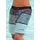 BENCH Badeshorts Mac Blau/Schwarz L