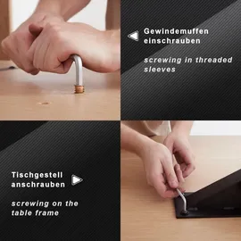 SOTech Schraubenset M6 x 20 mm 16 Stück
