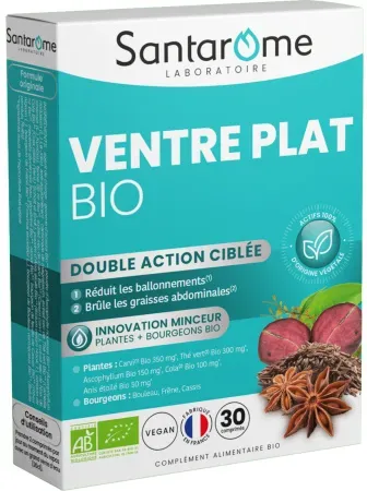 Santarome Flacher Bauch Bio Schlankheit Und Anti-Blasen v