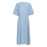 Kaffe Kleid Blusenkleid Blau 42
