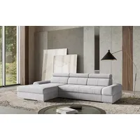 sit&more Ecksofa »Broadway L-Form«, inklusive Kopfteilverstellung, wahlweise mit Bettfunktion