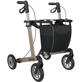 Rehasense Server M Komfort Rollator Alu champagner