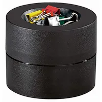 Maul Klammerspender 3012490 Ø7,3x6cm rund Kunststoff schwarz