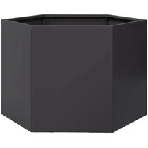 vidaXL Pflanzkübel 69 x 60 x 45 cm Schwarz