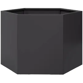 vidaXL Pflanzkübel 69 x 60 x 45 cm Schwarz