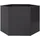 vidaXL Pflanzkübel 69 x 60 x 45 cm Schwarz