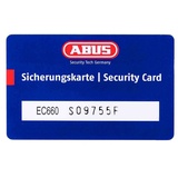 ABUS EC660 Schließzylinder Sicherungskarte Gleichschließend