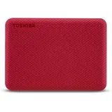 Toshiba Canvio Advance 4 TB USB 3.2 rot